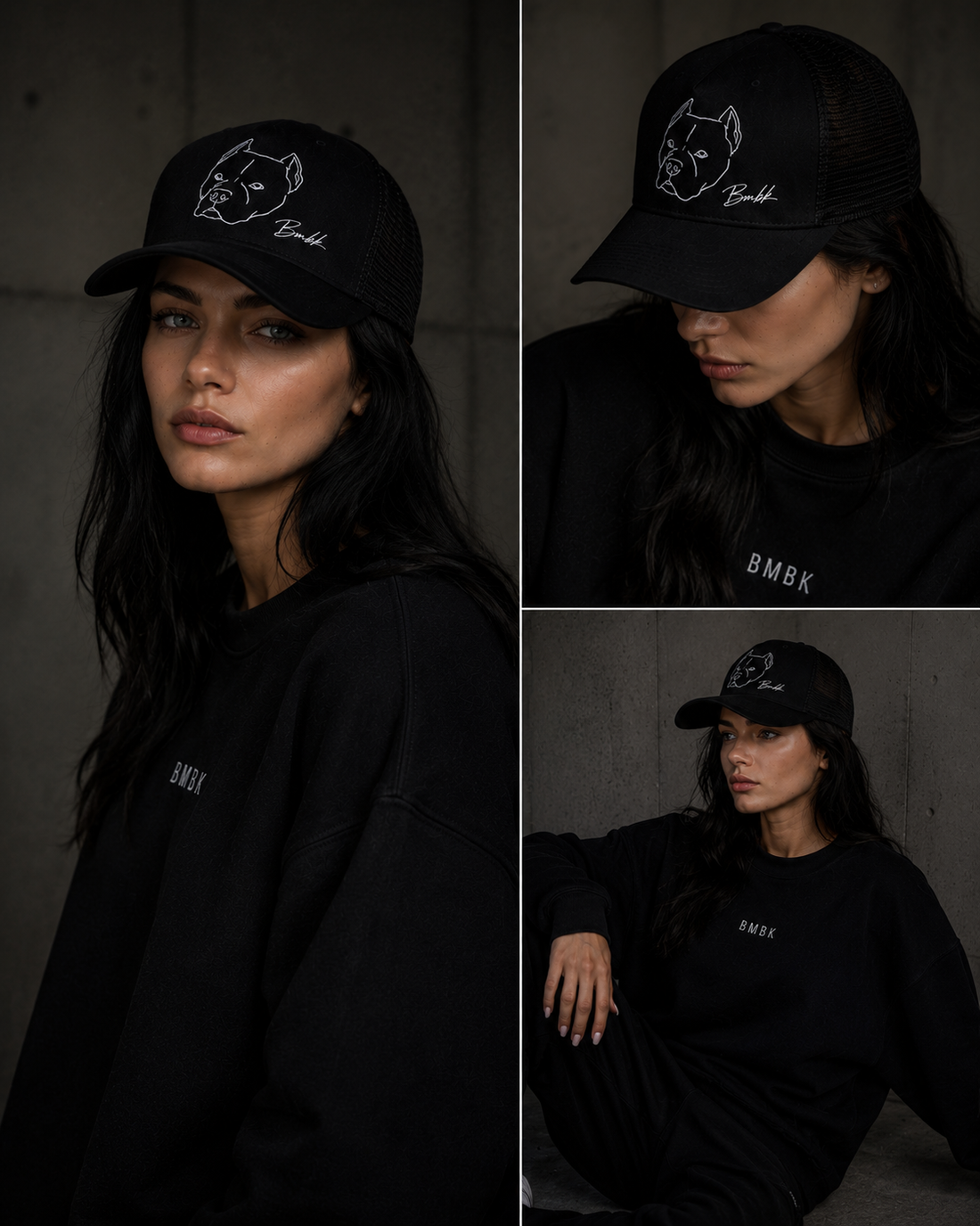 BMBK Signature Trucker Cap – Black